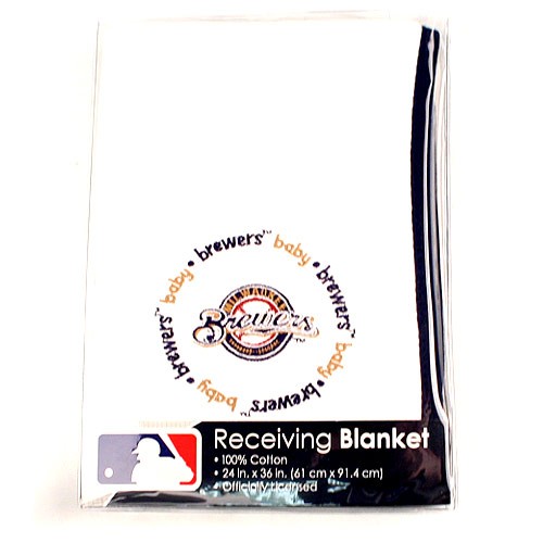 Overstock - Milwaukee Brewers Baby Blankets - 4 For $20.00 - Wholesale Milwaukee Brewers Products - Brewers Merchandise