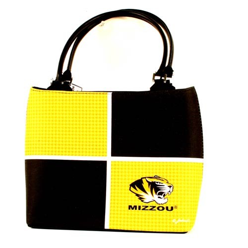 Overstock - Missouri Tigers Purses - 4Block Black.Gold Hardbody Purses - 2 For $15.00 - Missouri Tigers