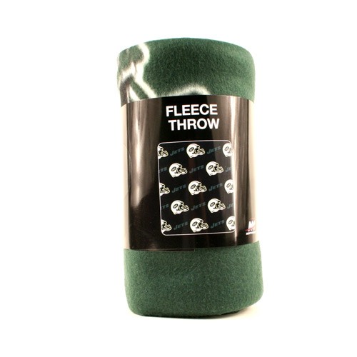 Overstock - New York Jets Blankets - 50"x60" Fleece - Repeater Style - 6 For $48.00 - Wholesale New York Jets Products - Jets Merchandise