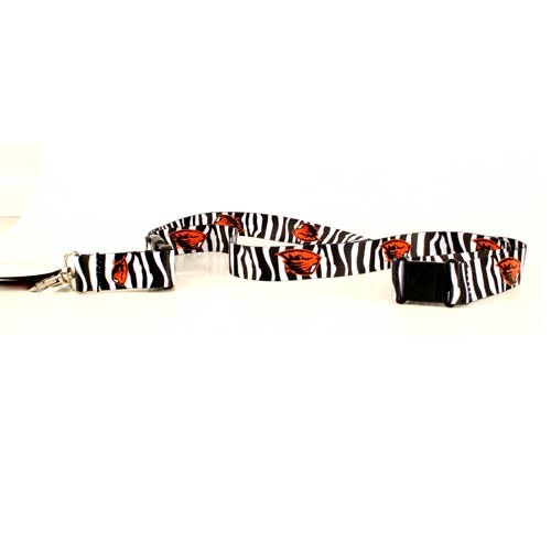 Overstock - Oregon State Beavers - The ZEBRA Style Lanyards - 12 For $24.00 - Oregon State Beavers