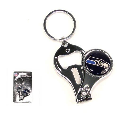 Overstock - Seattle Seahawks Keychains - 3in1 Tool - 12 For $24.00 - Wholesale Seattle Seahawks Product - Seahawks Merchandise