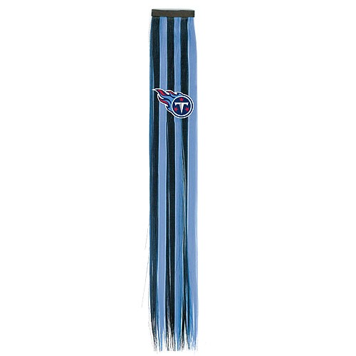 Overstock - Tennessee Titans Fan Gear - Fan Hair Extensions - 12 Fan Hair For $18.00 - Wholesale Tennessee Titans Product - Titans Merchandise