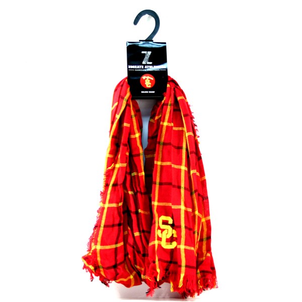 Overstock - USC Trojans Infinity Scarves - Window Pane Style - 12 For $60.00 - USC Trojans