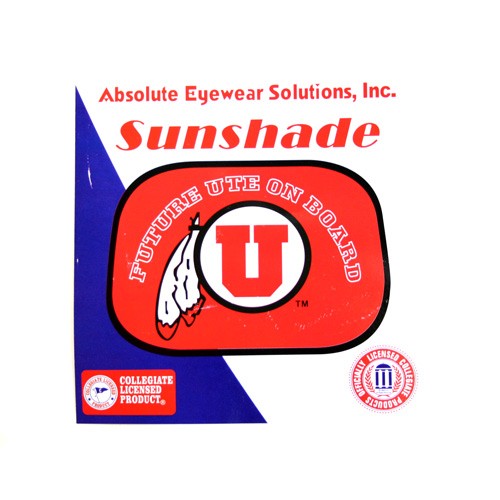 Overstock - Utah Utes SunShades - Passenger Window Style - 12 For $12.00 - Utah Utes