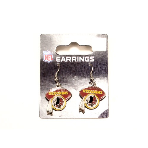 Overstock - Washington Redskins Earrings - MINX Style Dangle - 12 Pair For $30.00 - Wholesale Washington Redskins Products - Redskins Merchandise 2