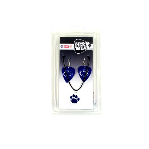 Penn State - 2Pack Guitar Pick Necklace And Earring Sets - $3.00 Per Set - Penn State