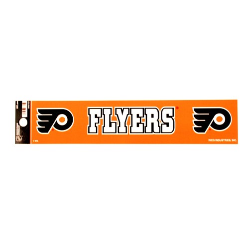 Philadelphia Flyers Bumper Stickers - 2"x10" R Style - 12 For $12.00 - Philadelphia Flyers