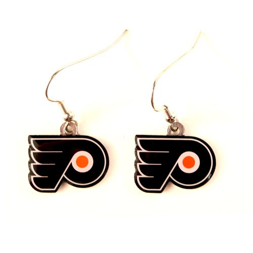 Philadelphia Flyers Earrings - Classic Dangle Style - $2.75 Per Pair - Philadelphia Flyers