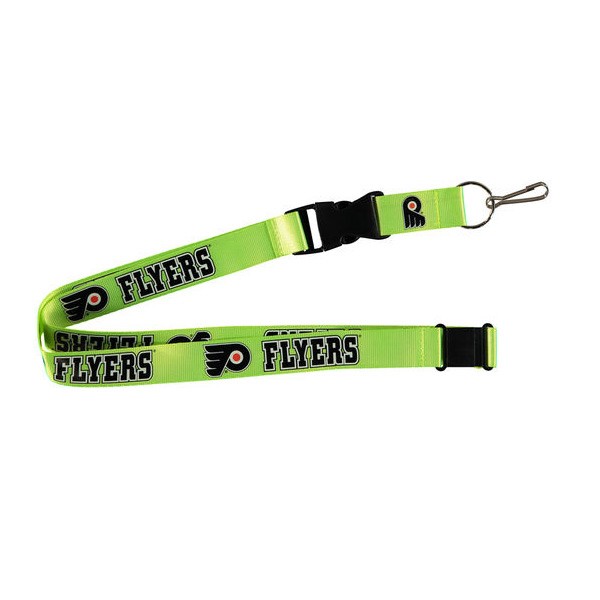 Philadelphia Flyers Lanyards - Premium 2-Sided FULL Neon - 12 For $30.00 - Philadelphia Flyers