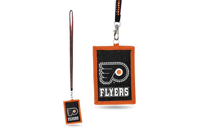Philadelphia Flyers Bling - Bling Lanyards With ID Holder - $3.00 Each - Philadelphia Flyers