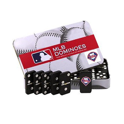 Philadelphia Phillies Dominoes Sets - 28Piece Double Six Set - $6.50 Per Set - Wholesale Philadelphia Phillies Products - Phillies Merchandise