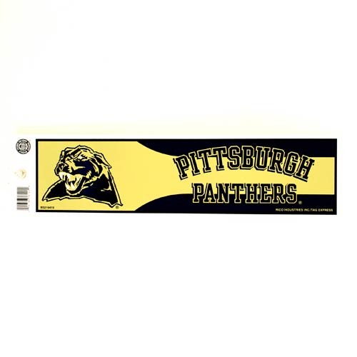 Pittsburgh Panthers Bumper Stickers - Series12 - 12 For $12.00 - Pittsburgh Panthers