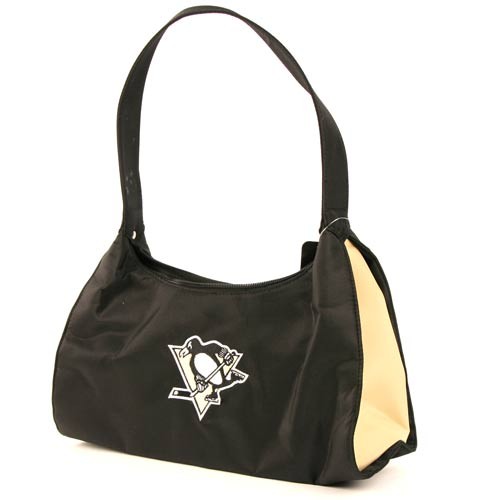 Pittsburgh Penguins Purses - Blowout -Style33 - Black NHL -  2 For $15.00 - Pittsburgh Penguins