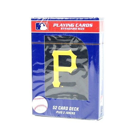 Pittsburgh Pirates Playing Cards - PSG Style - 12 Decks For $30.00 - Wholesale Pittsburgh Pirates Products - Pirates Merchandise