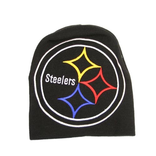 Pittsburgh Steelers Beanies - Logo Hype Black Beanies - $8.50 Each - Wholesale Pittsburgh Steelers Product - Steelers Merchandise