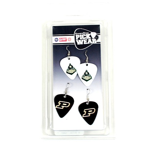 Purdue - 2Pack Guitar Pick Earring Set - $3.00 Per Set - Purdue