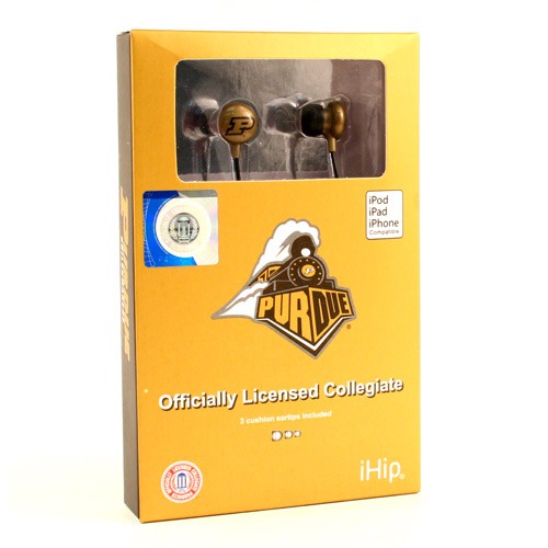 Purdue Headphones - IHIP Earbuds - 12 Earbuds For $54.00 - Purdue