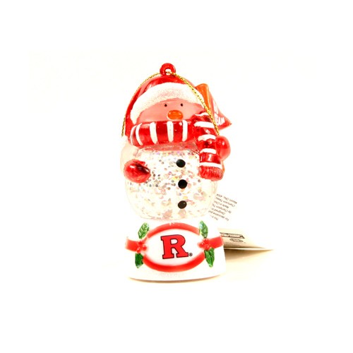 Rutgers Ornaments - Snowman Scarf Dude - 12 For $24.00 - Rutgers