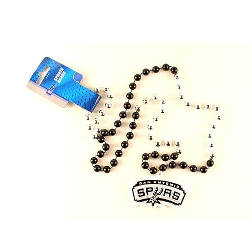 San Antonio Spurs Beads - 22" Team Beads - $3.50 Each - San Antonio Spurs