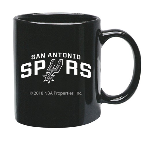 San Antonio Spurs Mugs - 15oz Black Ultra Style Mugs - 12 For $54.00 - San Antonio Spurs