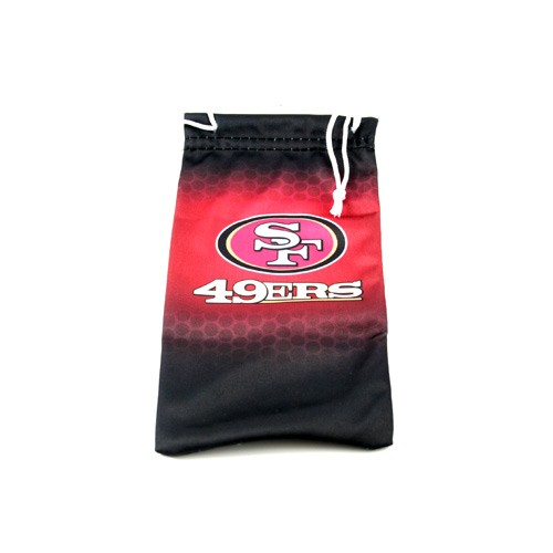 San Francisco 49ers - MicroFiber Sunglass Bags - 12 Bags For $18.00 - Wholesale San Francisco 49ers Product - 49ers Merchandise