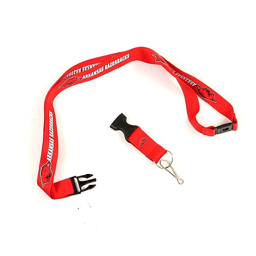 Arkansas Razorbacks Lanyards - With Neck Release - $2.50 Each - Arkansas Razorbacks
