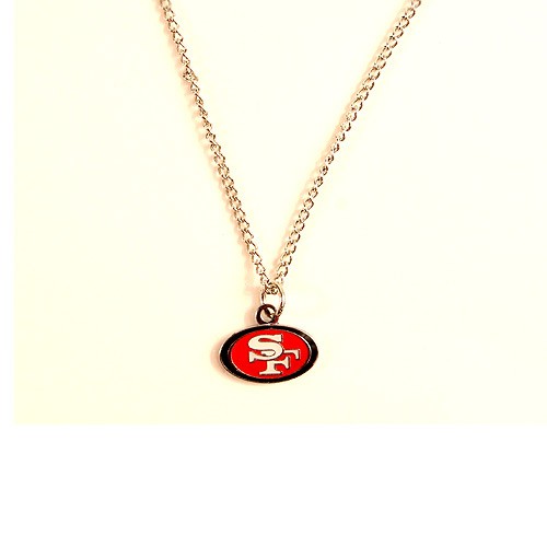 San Francisco 49ers Necklace - AMCO Metal Chain and Pendant - $3.00 - Wholesale San Francisco 49ers Product - 49ers Merchandise 2
