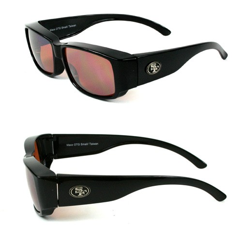 San Francisco 49ers Sunglasses - OTGSM - Maxx Style - Polarized Sunglasses - 2 Pair For $10.00 - Wholesale San Francisco 49ers Product - 49ers Merchandise