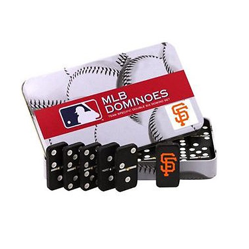 San Francisco Giants Dominoes Sets - 28Piece Double Six Sets - $6.50 Per Set - Wholesale San Francisco Giants Products - Giants Merchandise