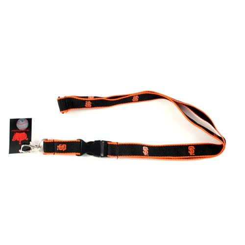 San Francisco Giants Lanyards - The EDGE Style - 12 For $30.00 - Wholesale San Francisco Giants Products - Giants Merchandise