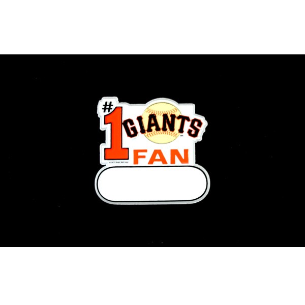 San Francisco Giants Magnets - #1 Fan Magnets - 24 For $12.00 - Wholesale San Francisco Giants Products - Giants Merchandise
