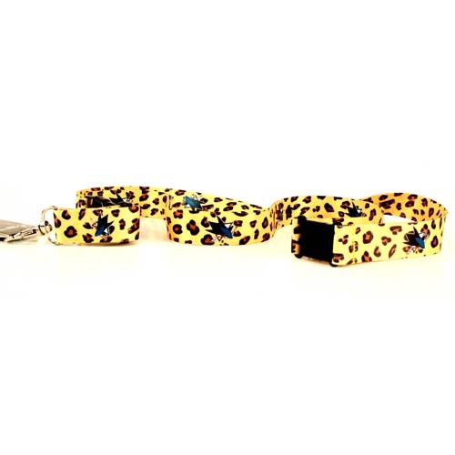 San Jose Sharks - The LEOPARD Style Lanyards - 12 For $30.00 - San Jose Sharks
