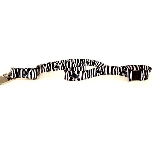 San Jose Sharks - The ZEBRA Lanyards - 12 For $30.00 - San Jose Sharks
