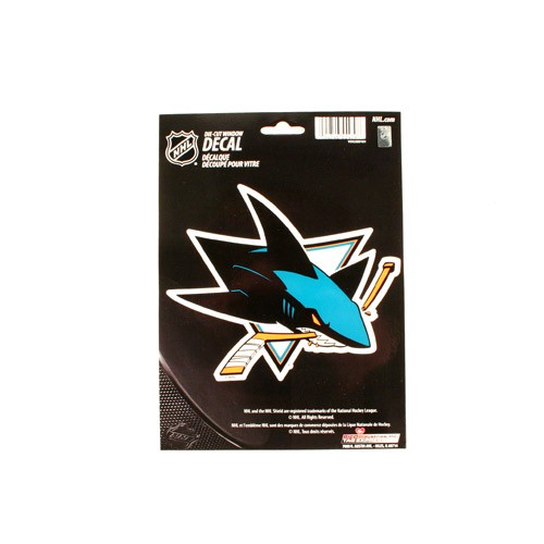 San Jose Sharks Decals - 5.75" x 7.75" - 12 Decals For $24.00 - San Jose Sharks