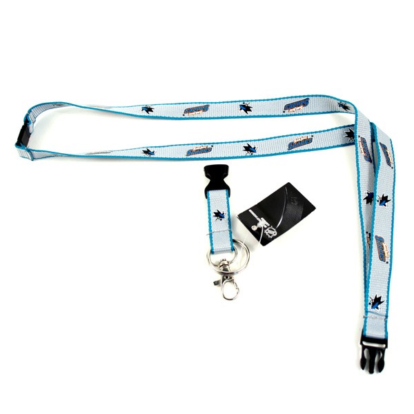 San Jose Sharks Lanyards - The ULTRA TECH Style - 12 For $30.00 - San Jose Sharks