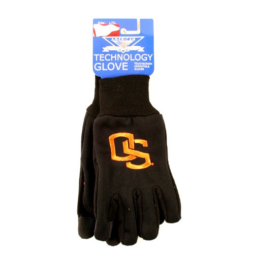 Seasonal Blowout - Oregon State Gloves - TEXTING Gloves - 12 Pair For $36.00 - Oregon State Beavers