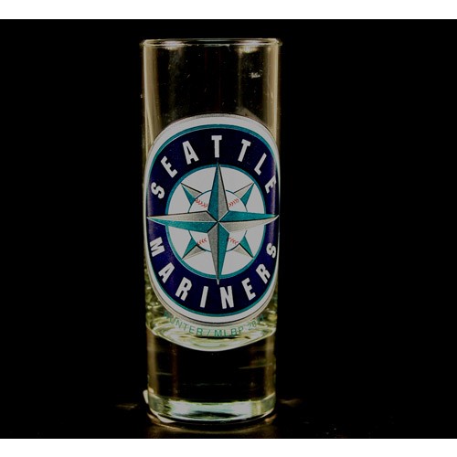 Seattle Mariners Shot Glass - 2OZ Cordial HYPE - $2.50 Each - Wholesale Seattle Mariners Products - Mariners Merchandise