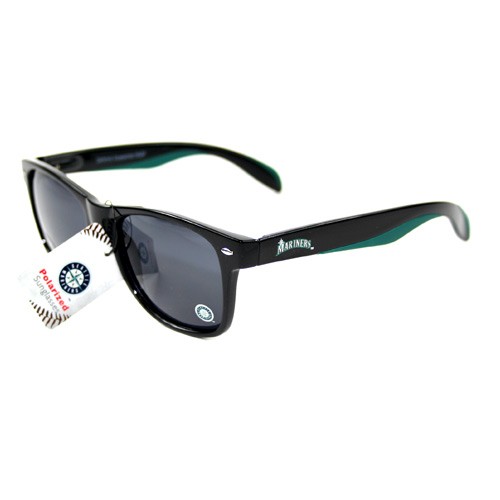 Seattle Mariners Sunglasses - 2Tone Retro Style Polarized - 2 Pair For $10.00 - Wholesale Seattle Mariners Products - Mariners Merchandise