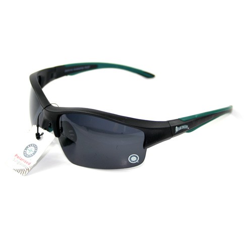 Seattle Mariners Sunglasses - Cali#03 Blade Style - 12 Pair For $48.00 - Wholesale Seattle Mariners Products - Mariners Merchandise
