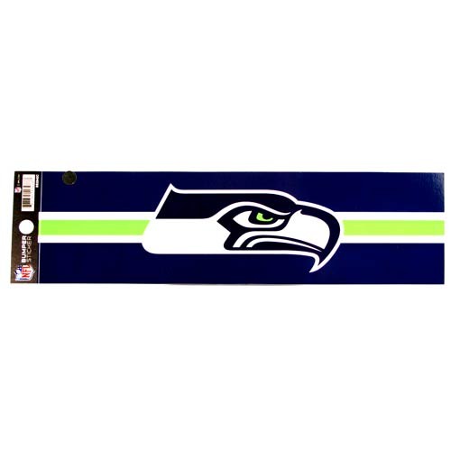 Seattle Seahawks - 3"x12" Fan Zone Bumper Stickers - 12 For $15.00 - Wholesale Seattle Seahawks Product - Seahawks Merchandise 2