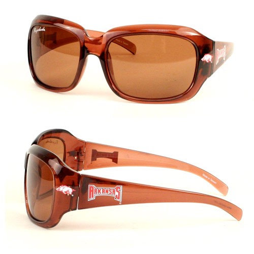 Arkansas Razorbacks Sunglasses - Brown - Polarized Sunglasses - $5.50 Per Pair - Arkansas Razorbacks