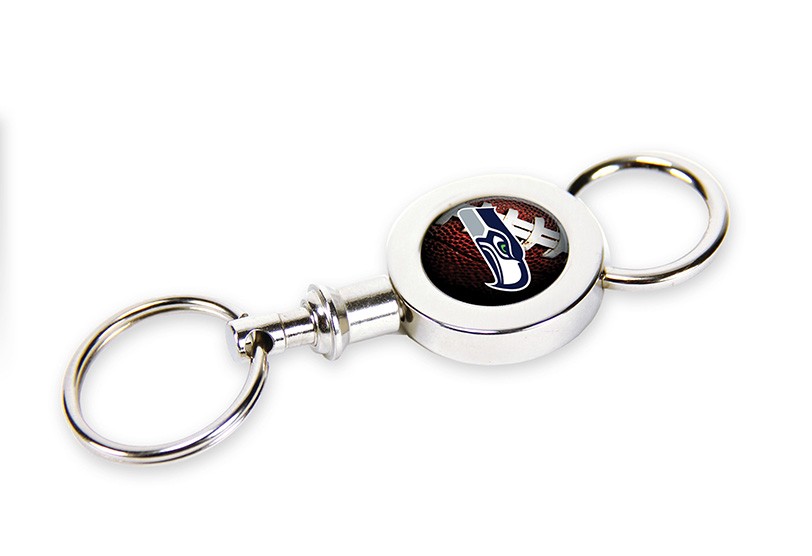 Seattle Seahawks Keychains - Quick Release Style - 12 For $30.00 - Wholesale Seattle Seahawks Product - Seahawks Merchandise