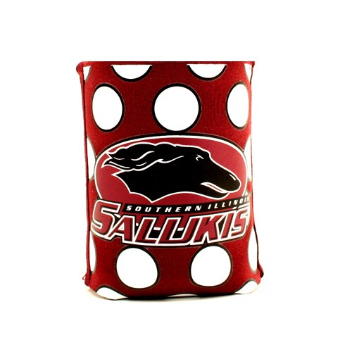 SIU Salukis - Polka Dot Style Neoprene Can Huggies - 12 For $12.00 - SIU Salukis