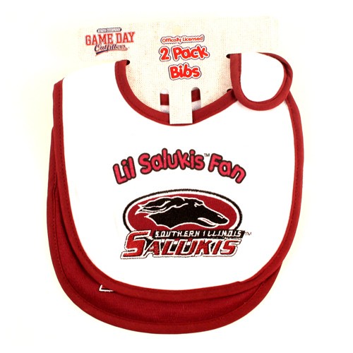 SIUE Edwardsville - 2Pack Baby Bibs - 12 2Packs For $24.00 - SIU Salukis