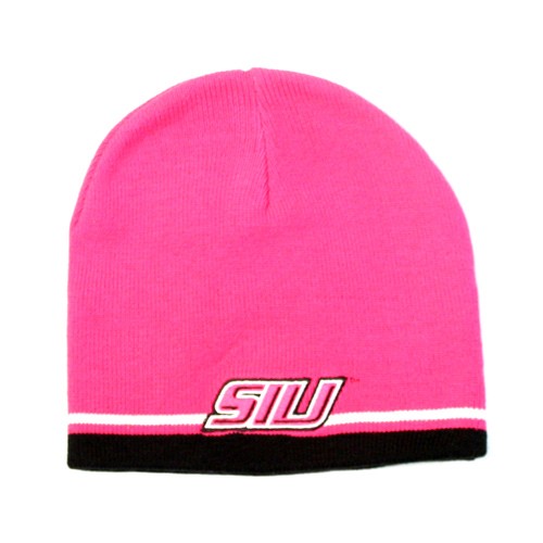 SIUE Merchandise - Pink Tipped Beanies - 12 For $48.00 - SIU Salukis