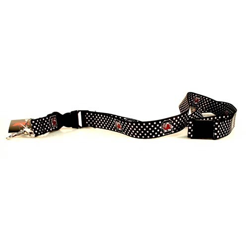 South Carolina Gamecocks - The POLKA Dot Series Lanyards - 12 For $30.00 - South Carolina Gamecocks