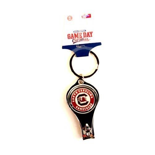 South Carolina Keychains - 3n1 GAMEDAY Series6 Bottle Opener Keychain - 12 For $18.00