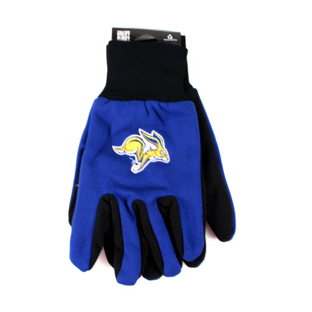 South Dakota Jack Rabbits Gloves - The Black Palm Series - 12 Pair For $36.00
