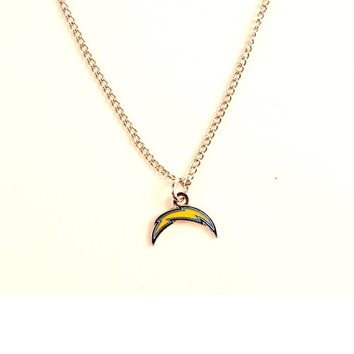 Special - Los Angeles Chargers Necklace - AMCO Metal Chain and Pendant - 12 For $30.00 - Wholesale Los Angeles Chargers Products - Chargers Merchandise