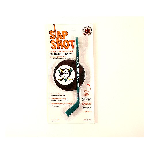 Special Buy - Anaheim Ducks Toothbrush - Hockey Stick Style - 24 For $24.00 - Anaheim Ducks